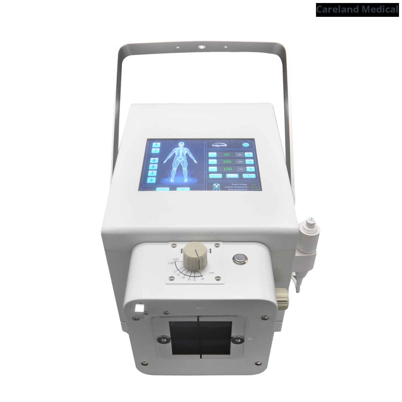 YX-160DR 8kW Digital High Frequency Mobile X-ray Equipment