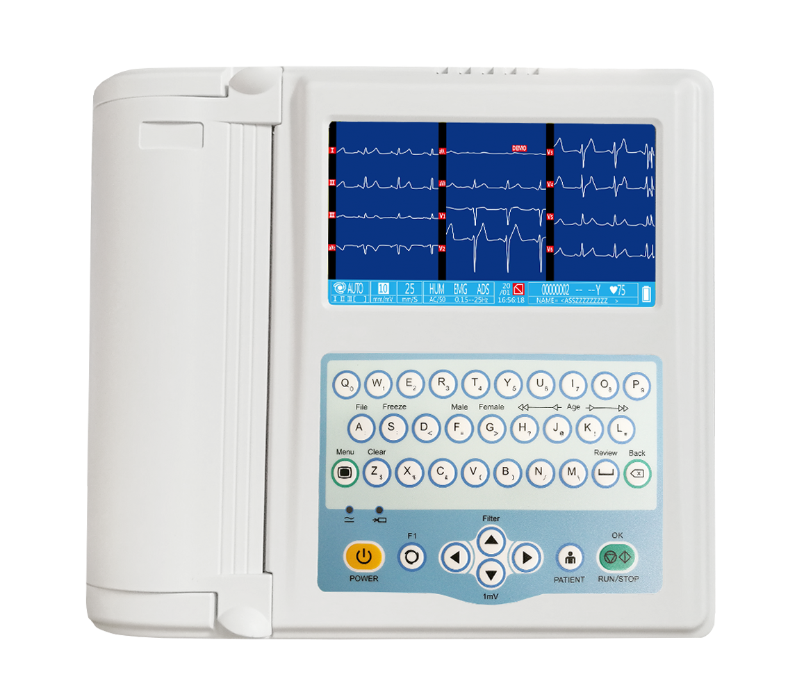 CL-512B 12-Channel ECG Machine