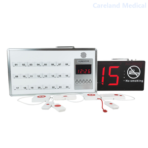 Wireless Nurse Call System with Voice Report Wall-mounted LED Display Host and Call Buttons for Hospital Clinic
