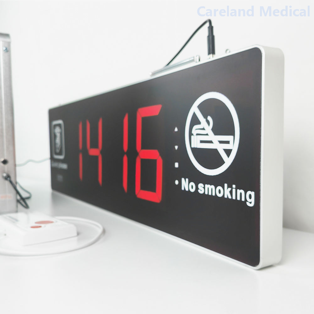 Wireless Nurse Call System with Voice Report Wall-mounted LED Display Host and Call Buttons for Hospital Clinic